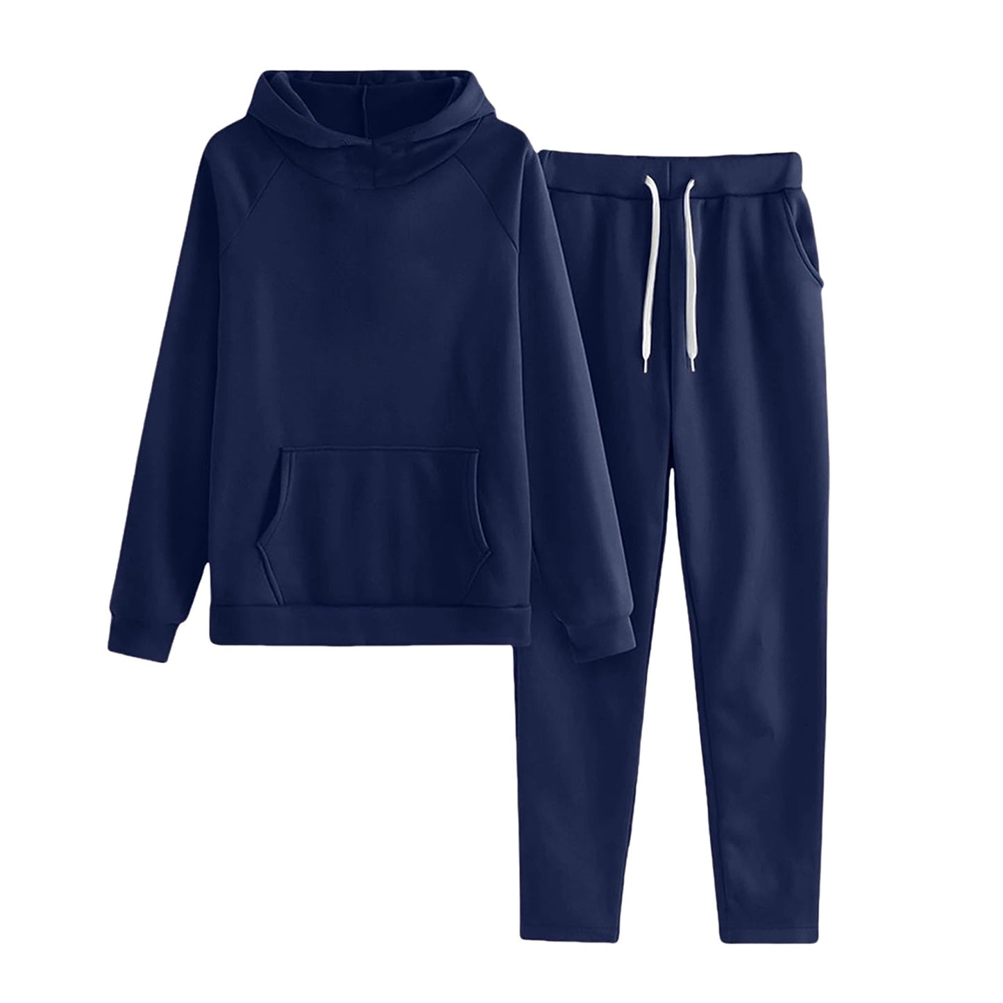 Unisex Hoodie And Sweatpants Twopiece Set