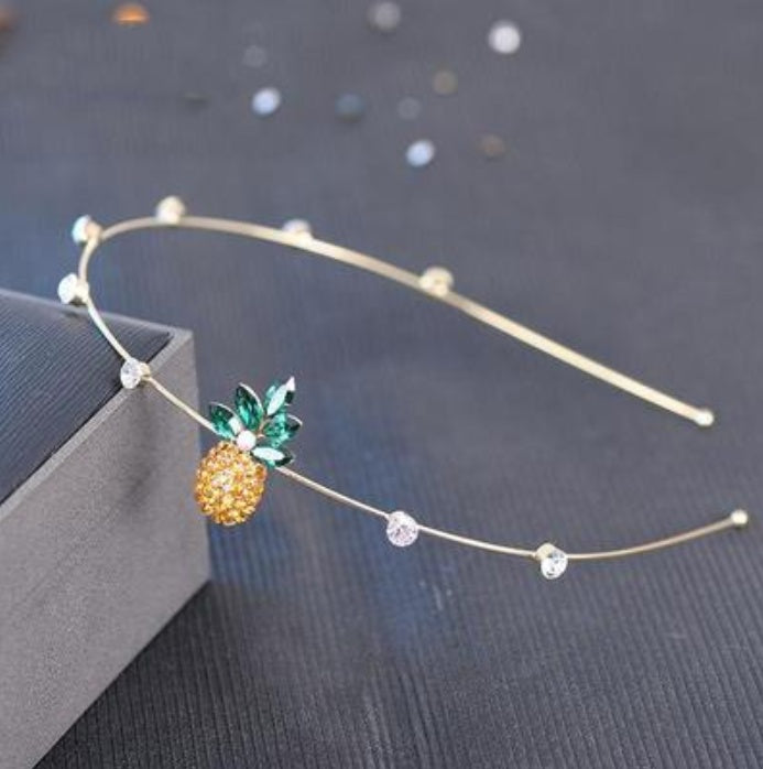 Starfish shell imitation pearl headband female sweet simple headdress net red press hairpin