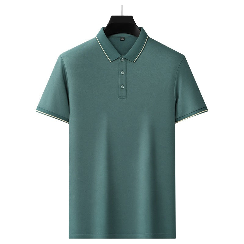 Men's Moisture-Wicking Casual Short-Sleeve Polo Shirt