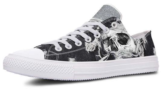 Fashion Print Couple Low-Top Canvas Shoes