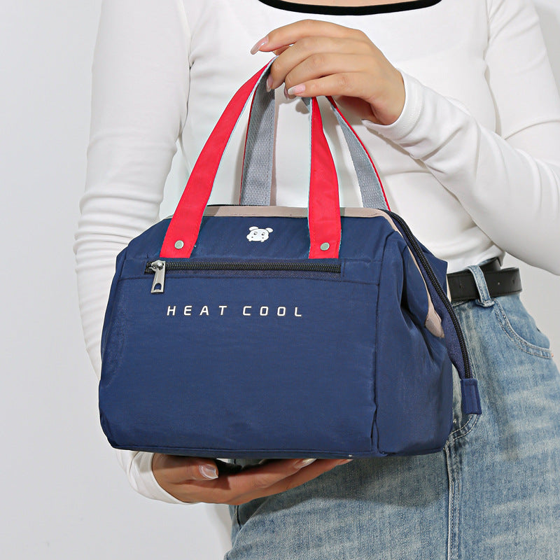 New Japanese Trendy Large Capacity Portable Thick Portable Cosmetic Bag