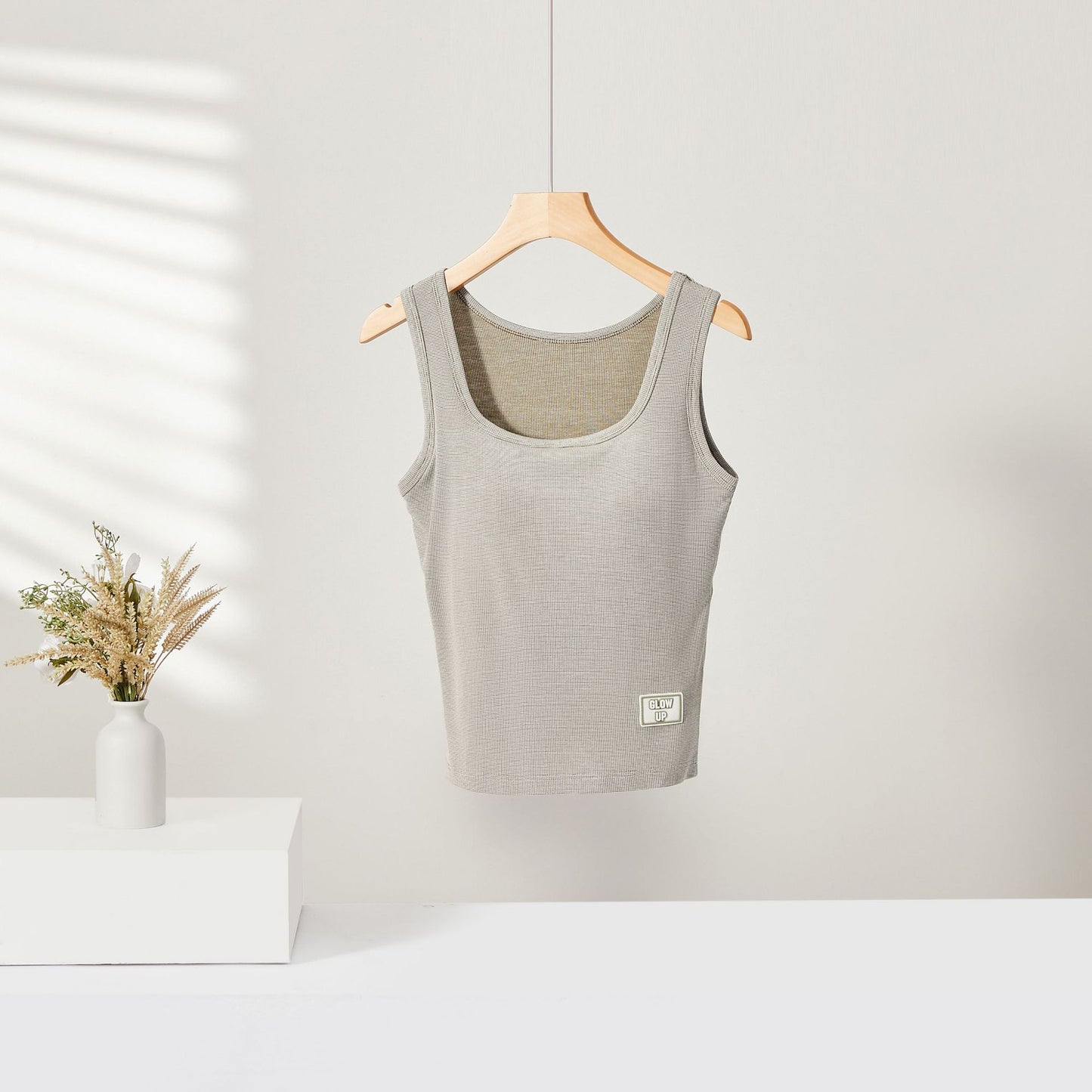 Women's Korean-style Square Collar Camisole Seamless Inner And Outer Wear