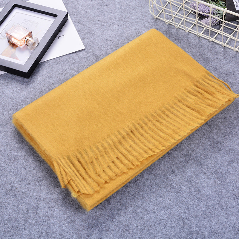 Dual-use cashmere SKY scarf