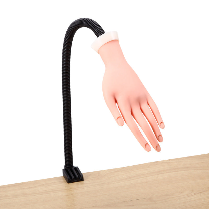 Manicure with arm active hand