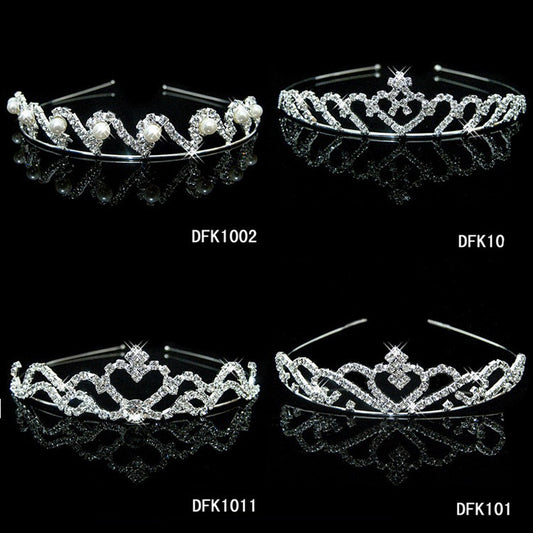 Headband Handmade Alloy Inlaid Diamond Wedding Accessories