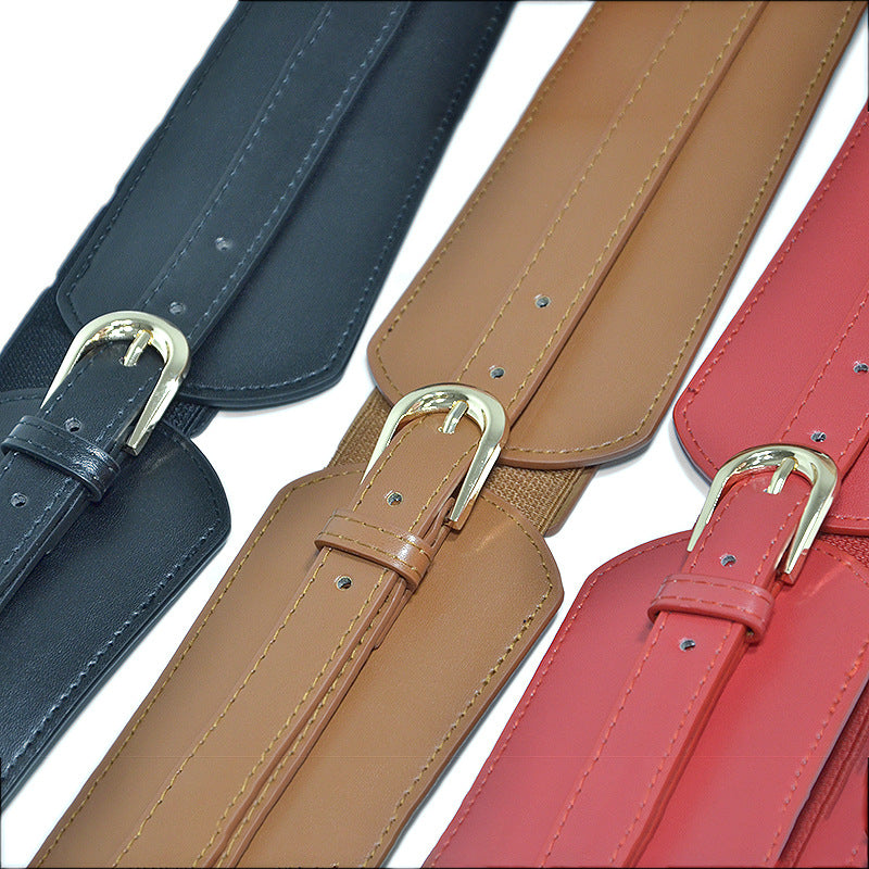 Women's Casual Decoration Waist Elastic Band