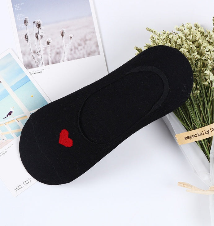 Warm Comfortable Cotton Girl Women Ankle Socks Female Bottom Invisible Color Girl Boy