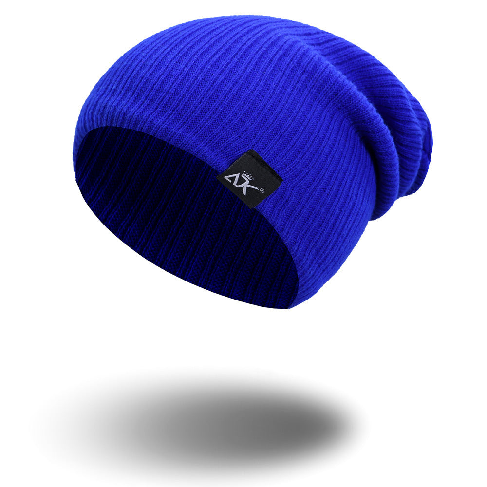 Autumn And Winter Satin Outdoor Versatile Wool Hat