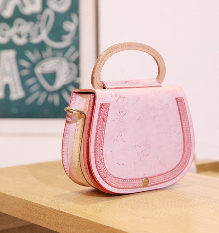 Leather Handmade Vintage Handbag Cowhide