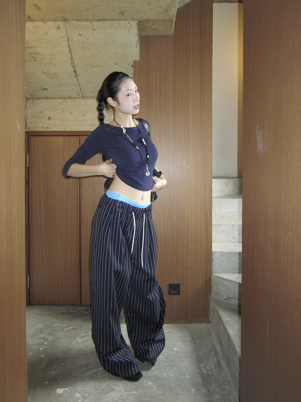 Womens Relaxed Laid-back Casual Pants In An American Style