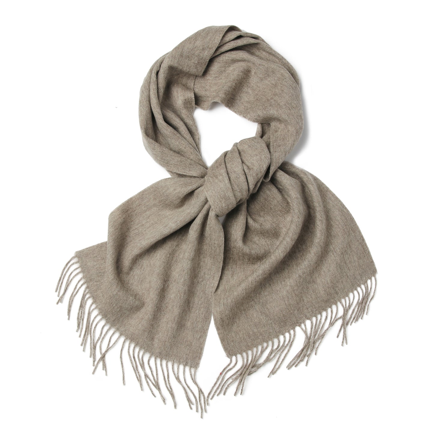Inner Mongolia Full Wool Shawl Scarf Women's Plain Wool Scarf