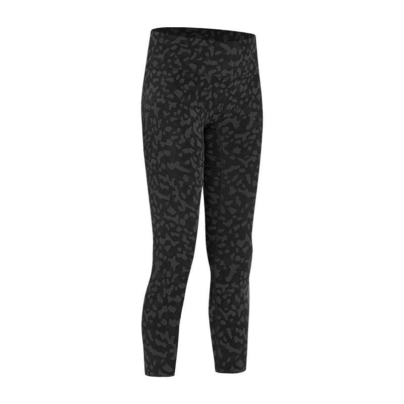 Yoga cropped pants tight sports fitness pants