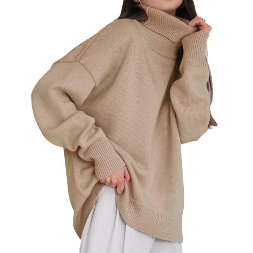 FallWinter Loose Knit Versatile Classic New-Style Womens Sweater