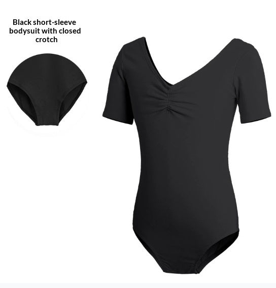 Childrens Dancewear Practice Wear Long-sleeve Ballet Leotards Chinese Dance Graded-exam Leotards