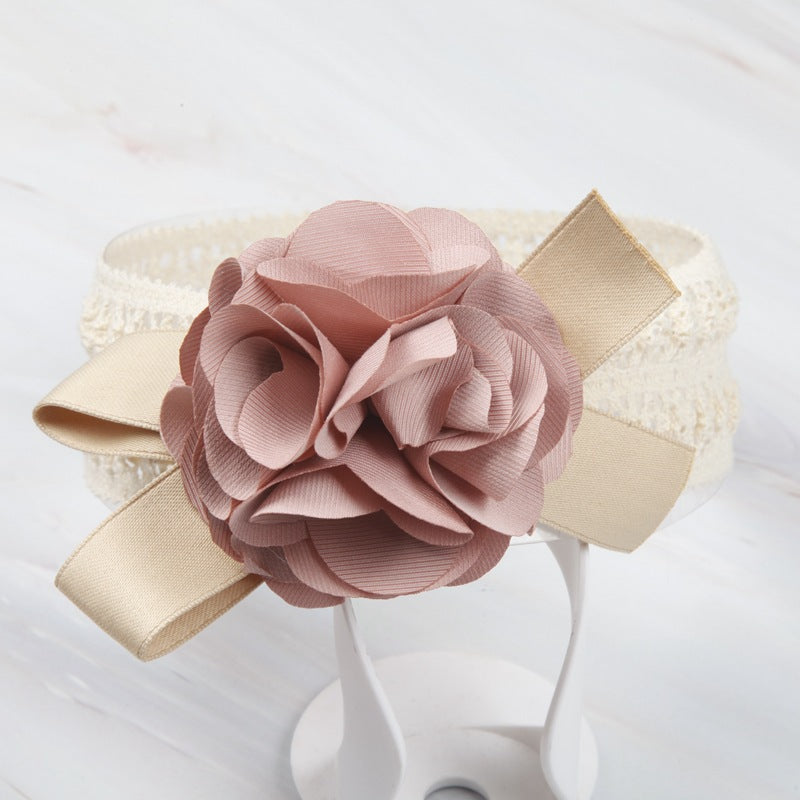 Flower Not Tight Wide Hair Band Headband