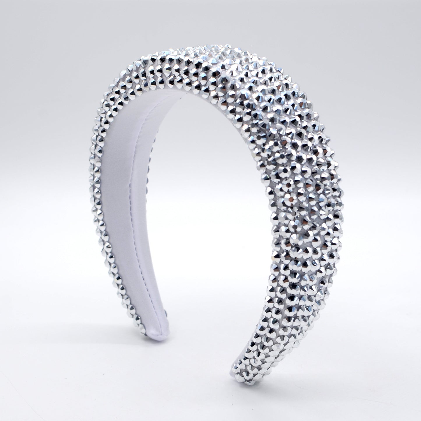 Baroque Hairband Wide Edge Diamond Hairband