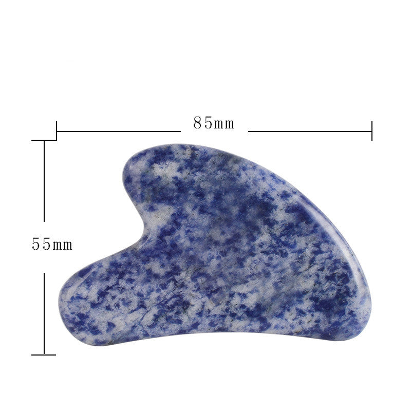 Blue dot finger type beauty scraping board
