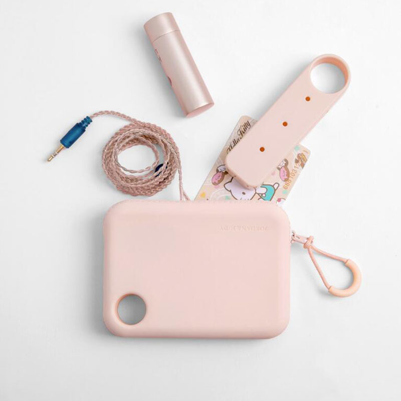 Xiaomi Mijia Silicone Portable Zippered Storage Pouch Bag Handbag Wallet Lightweight w/ Hand Strap