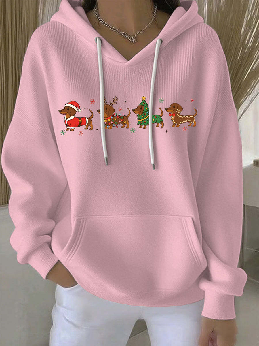 3D Digital Printing Women's Casual Loose Fashion Waffle Knit