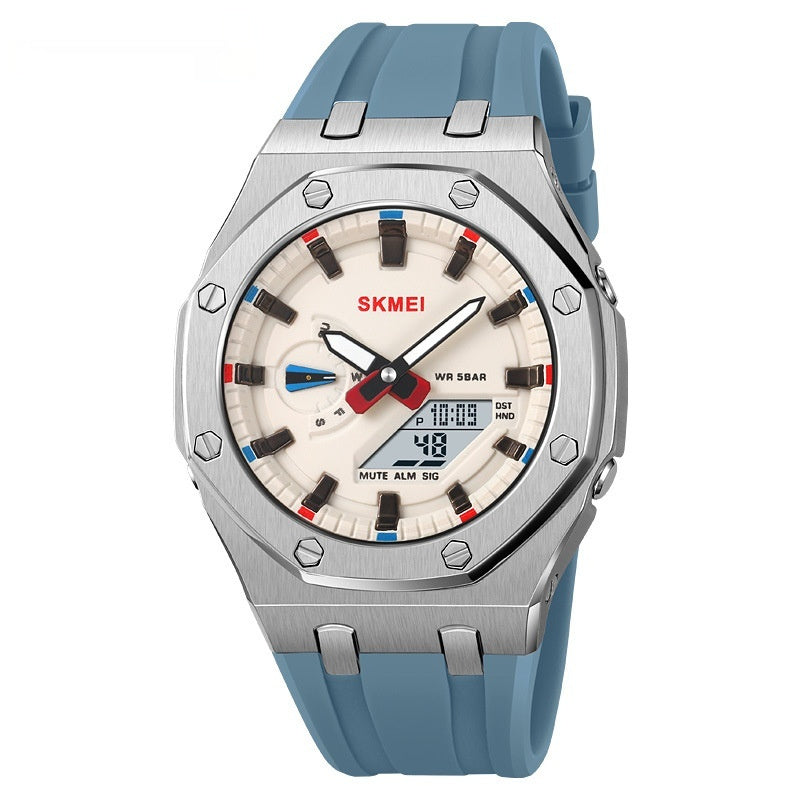 Multifunctional Sports Waterproof Luminous Electronic Watch