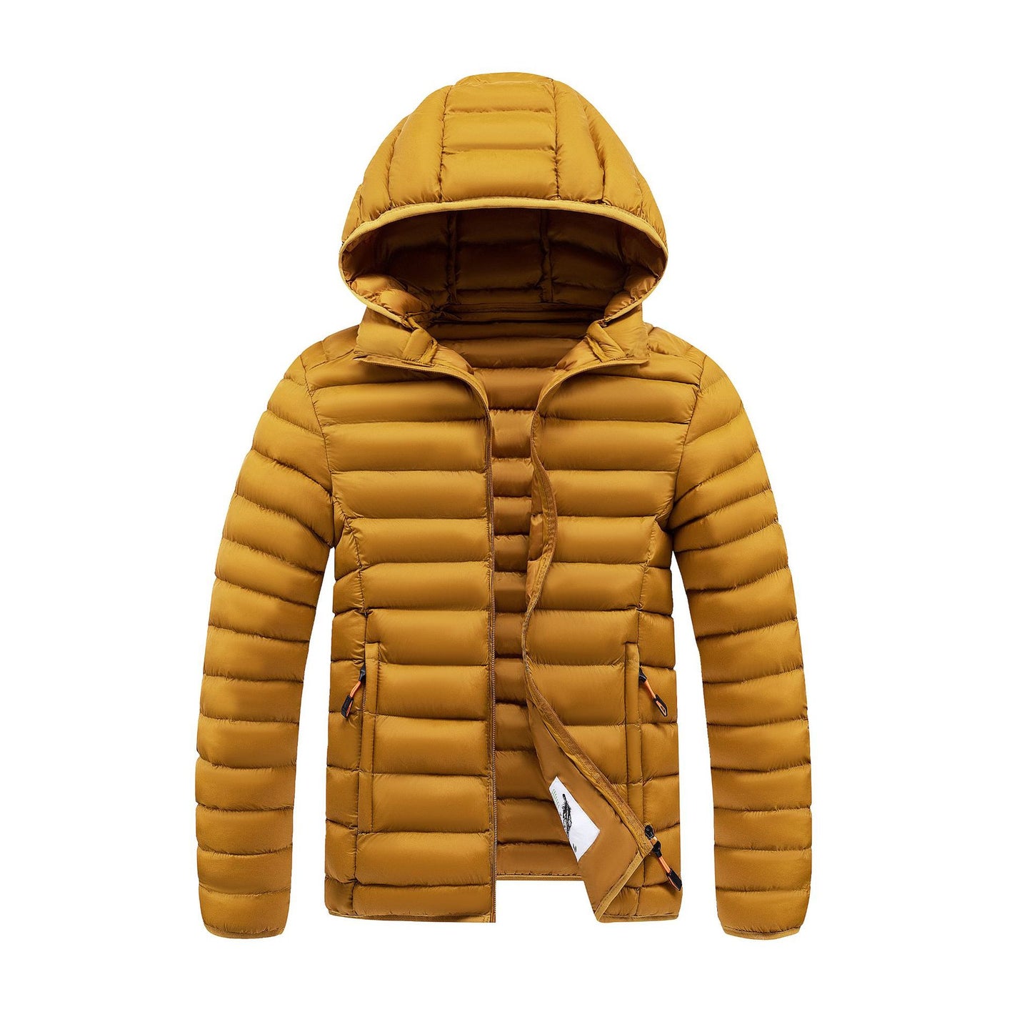 Rib Cotton-padded Coat Slim-fit Lightweight Cotton-padded Jacket Lightweight Multi-color