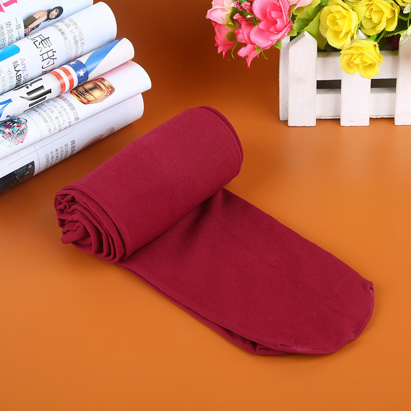 Popular Velvet Pantyhose Candy Color Base