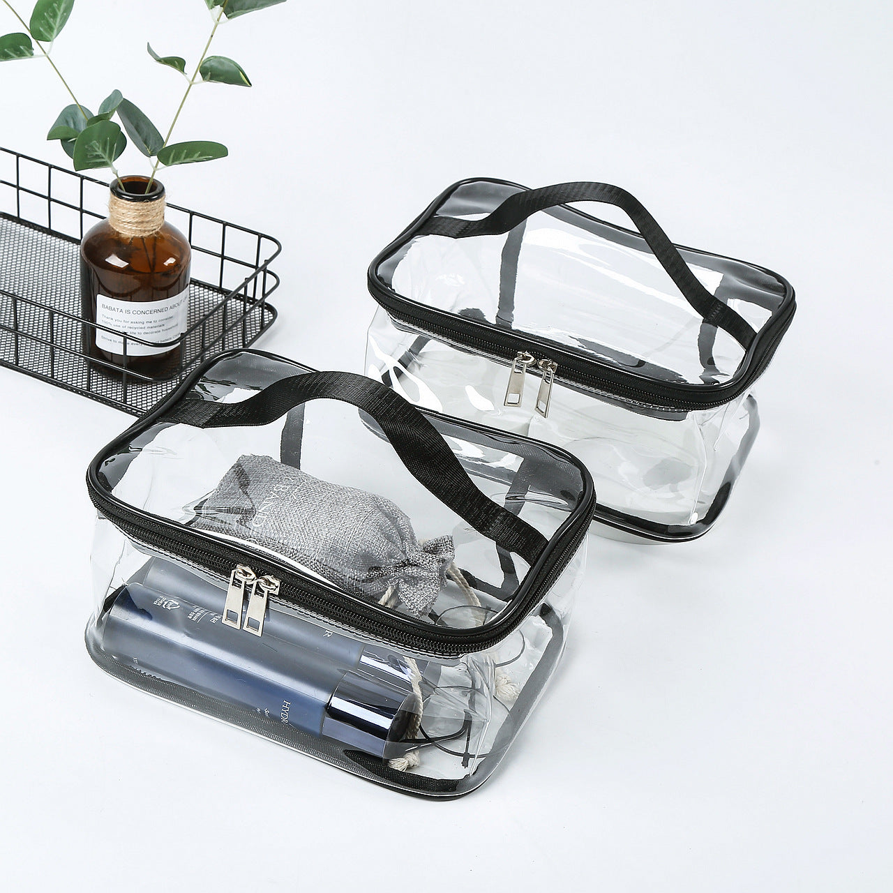 Transparent Portable Makeup Swimming Fitness Bag