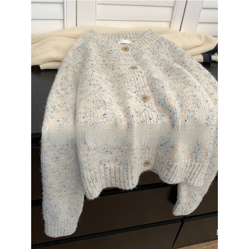 Cashmere Sweater Coat Dame Cashmere Løs