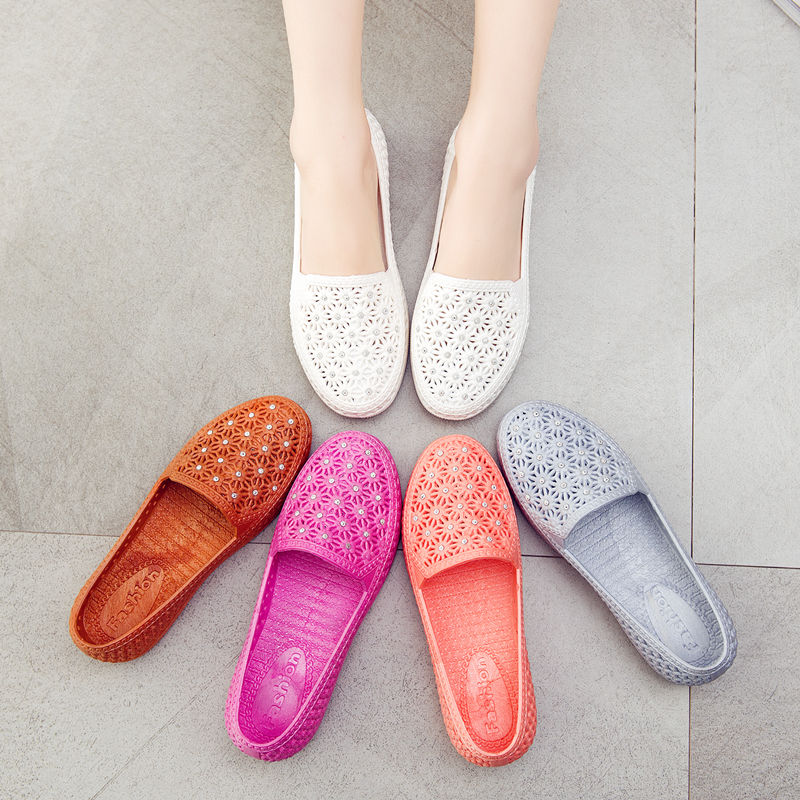 Women's New Summer Flat Bag Heel Sandals