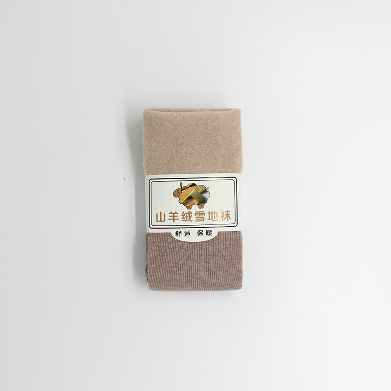 Mid-High Tube Men And Women Warm Snow Socks