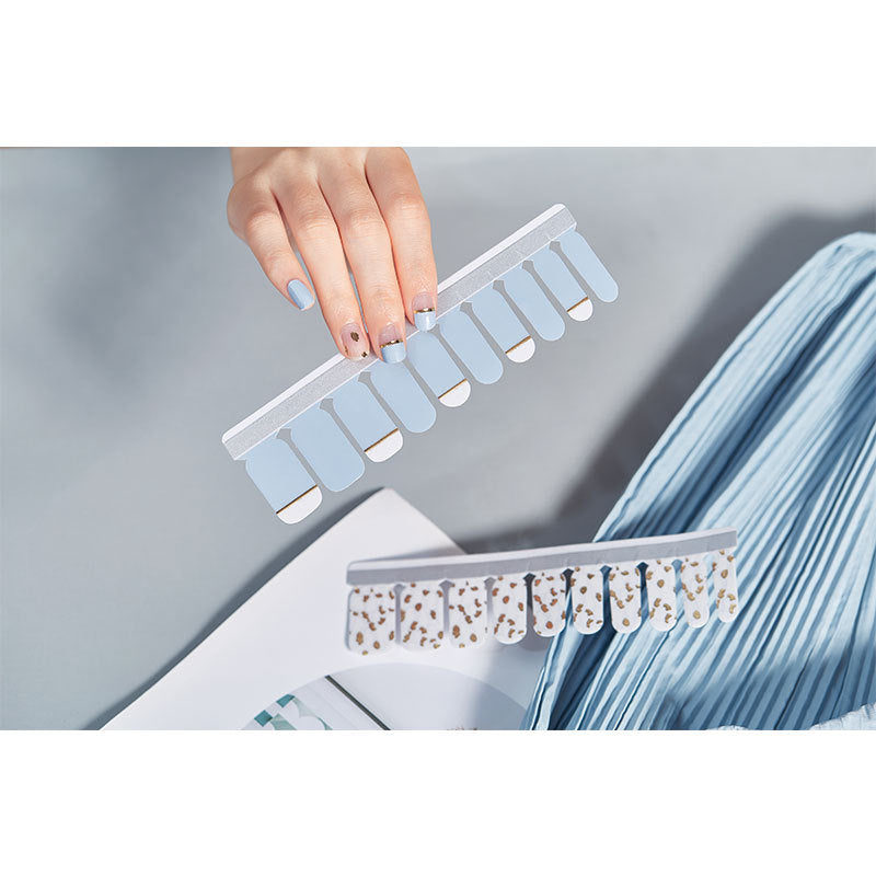 European And American Cross-border Tearable Color Nail Stickers