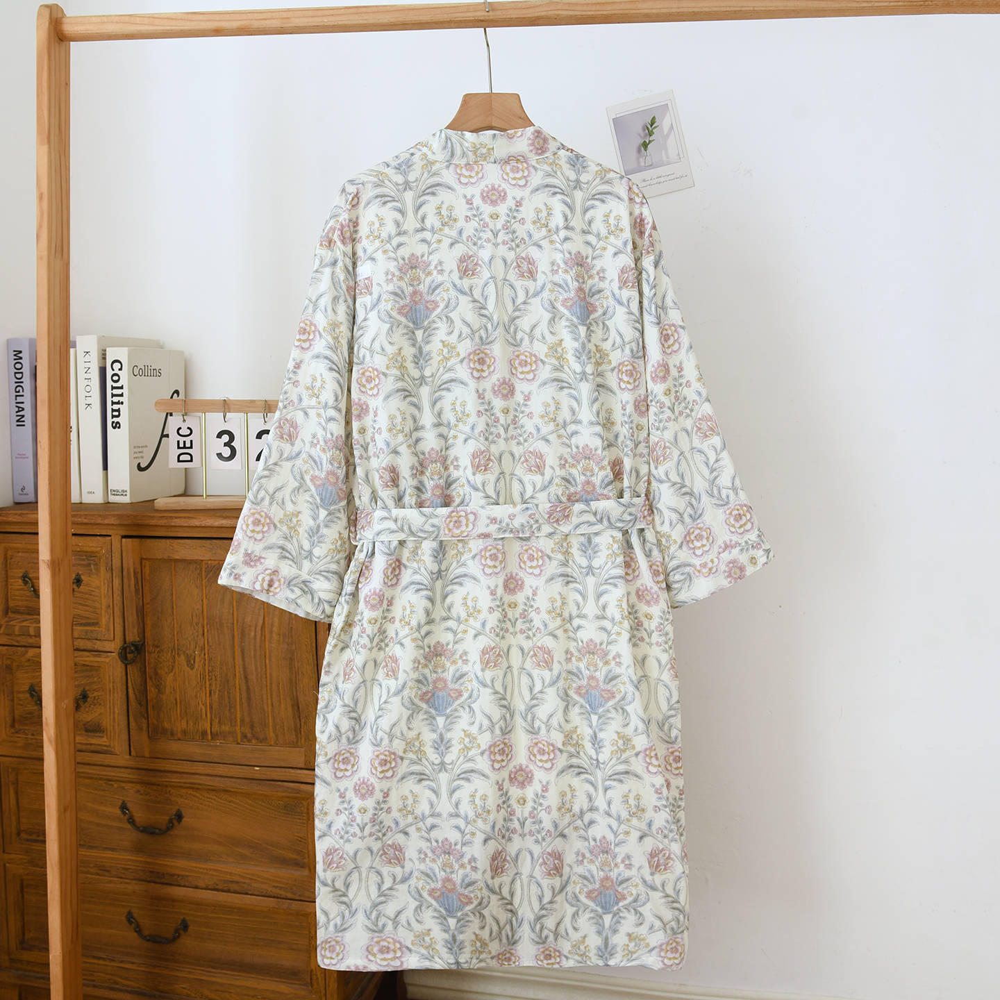 Loose-fitting Cotton Womens Loungewear And Pajama Dress