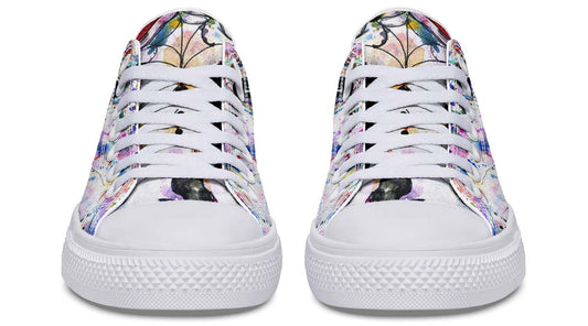 Fashion Print Couple Low-Top Canvas Shoes