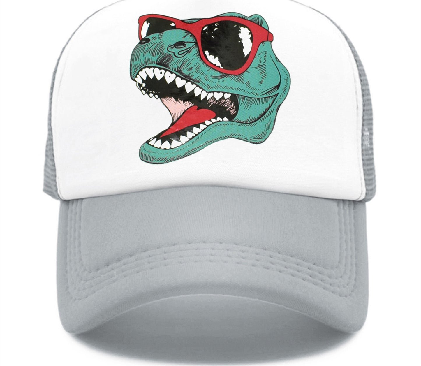 Statement Dinosaur Print Soft Top Cap