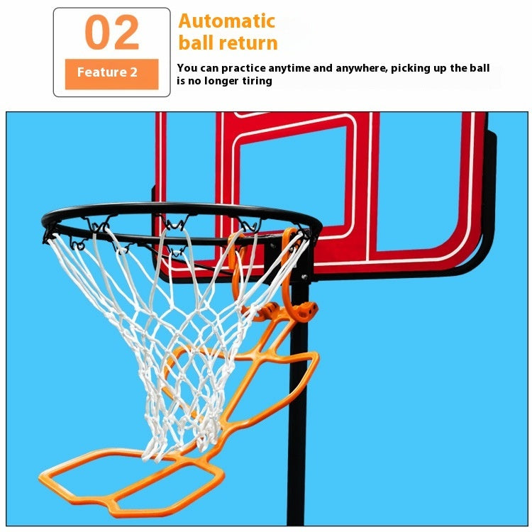 Basketball Hoop Training Ball Return Outdoor Shooting Aid