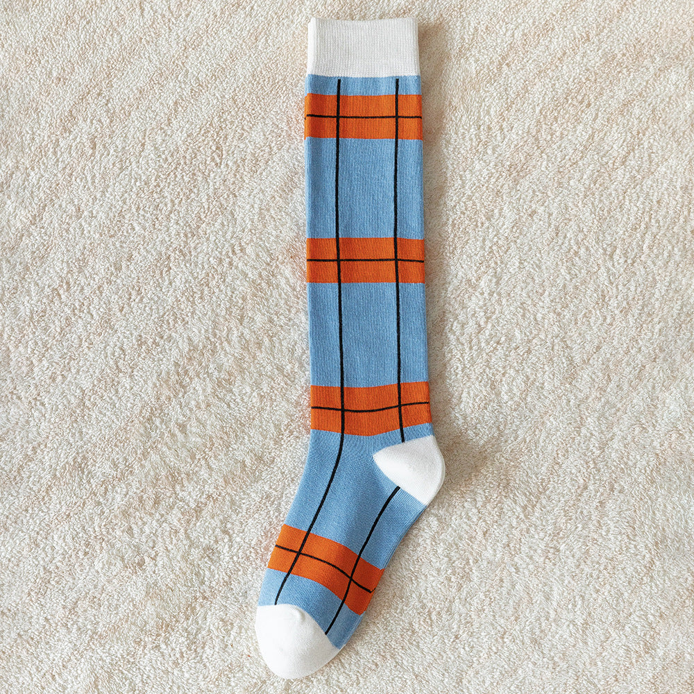 Ins Wind Socks Women's Medium And High Tube Cotton Calf