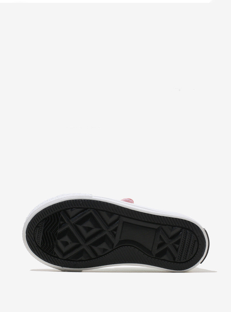 Children's Canvas Shoes, Girls' Casual Shoes, Color Matching And Breathable
