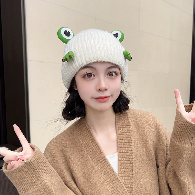 Loose Ear Protection Fashionable Pullover Wool