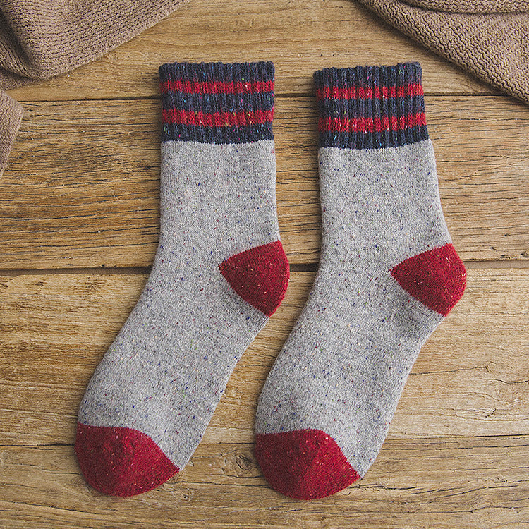 Thickened Warm Terry Female Wool Socks