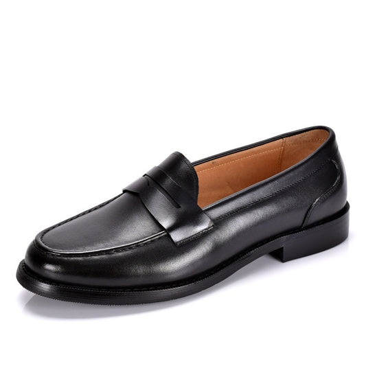 Mens British-style Vintage Slip-on Low-cut Loafers
