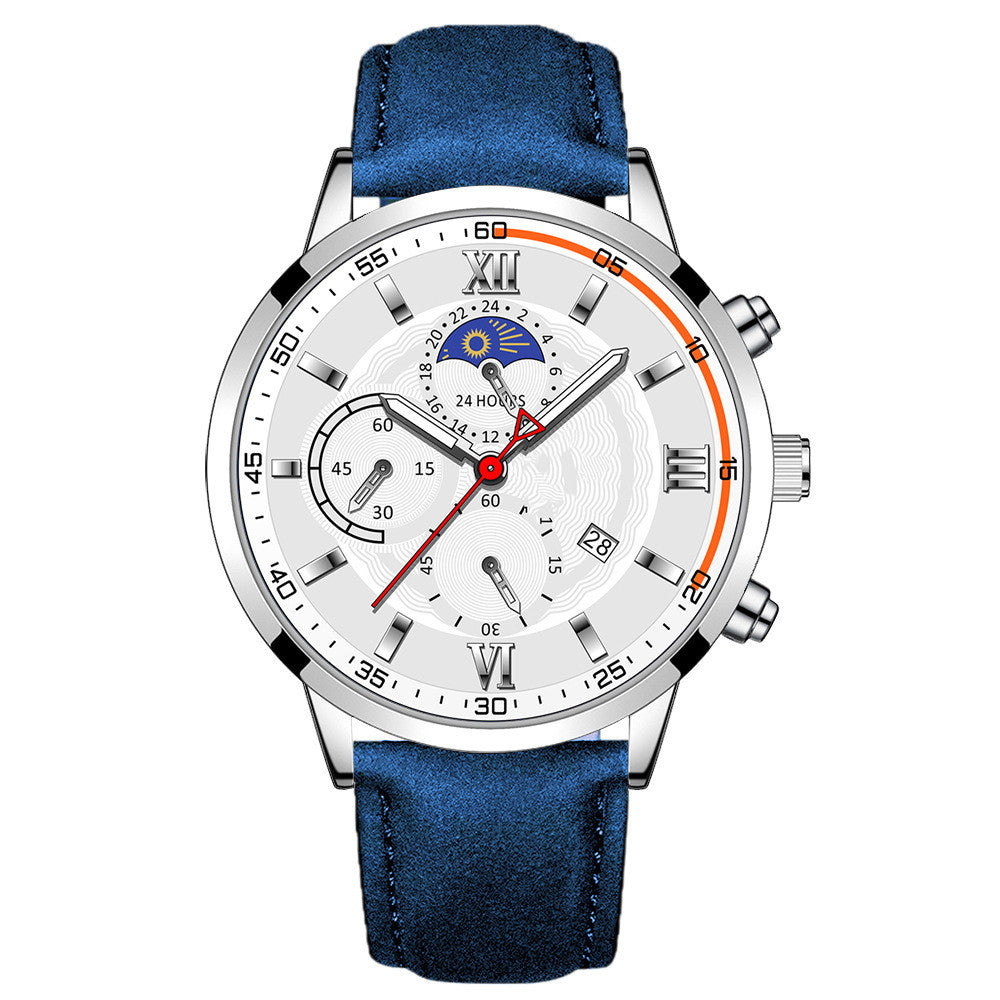 Fully Automatic Calendar Luminous Quartz Watch