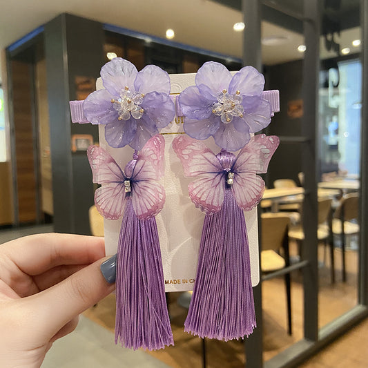Hairpin Girls Female Retro Headdress Underskirt Antique