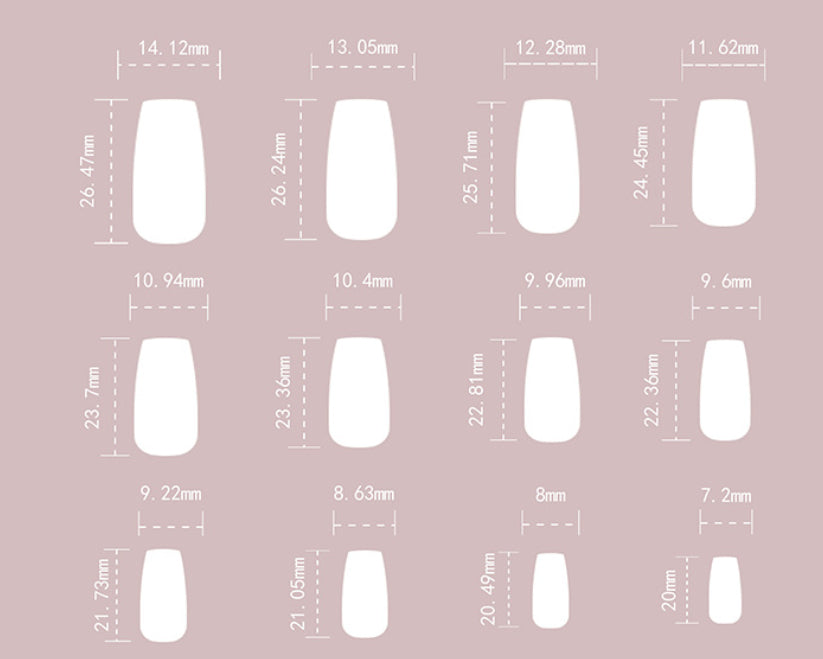Women's French Flower Three-dimensional Manicure