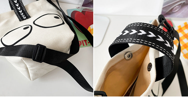 Canvas Bag For Women's Versatile Carrying