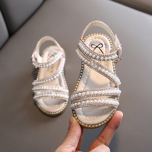 Girl Sandals Korean Version Of The Little Girl