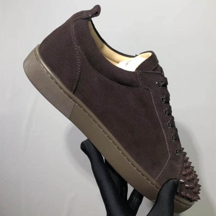 Casual couple red bottom shoes sneakers