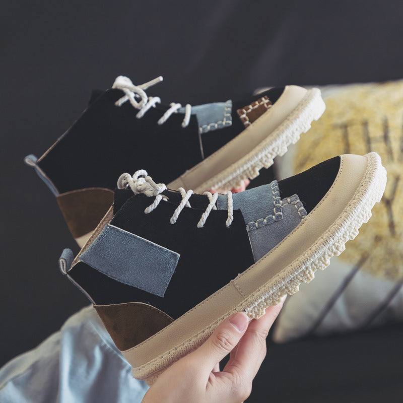 White Shoes For Female Students Ins