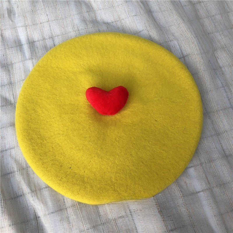 Wool Painter Japanese INS Same Love Parent-child Beret