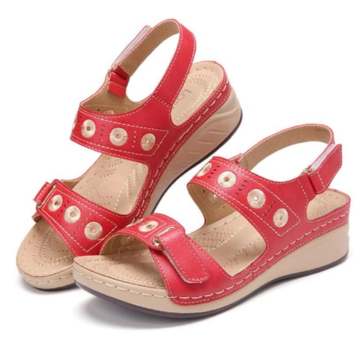 New Style Large Size Fashion Platform Wedge Heel Casual Women's Shoes