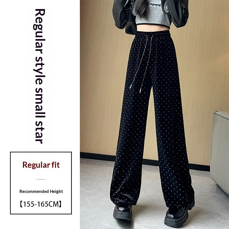 Women's Slimming Straight-leg High-waist Pants
